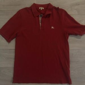 Men’s Burberry Polo Shirt (large)